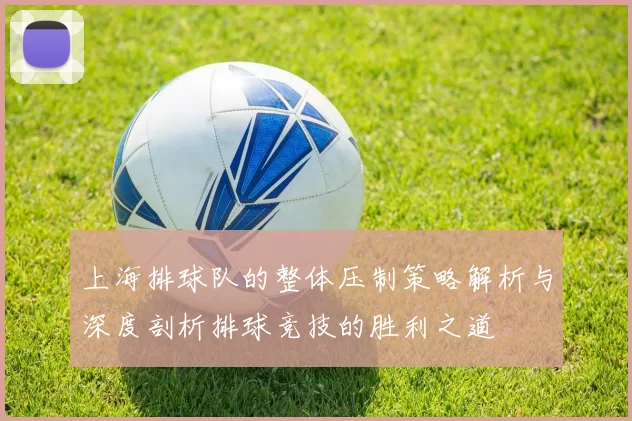 上海排球队的整体压制策略解析与深度剖析排球竞技的胜利之道