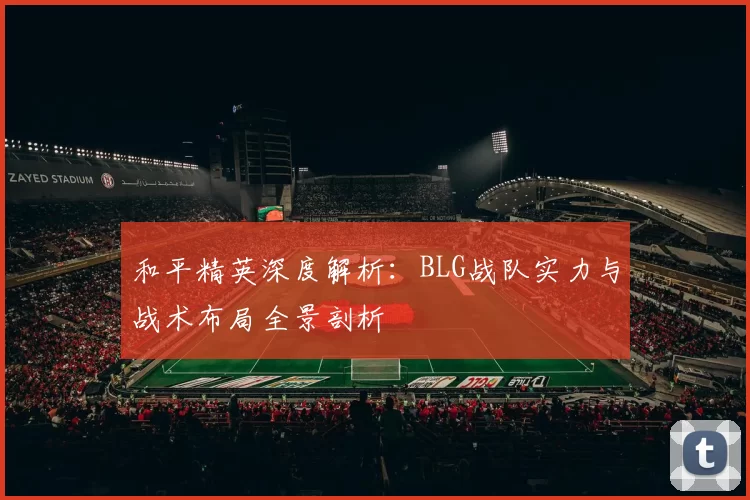 和平精英深度解析：BLG战队实力与战术布局全景剖析
